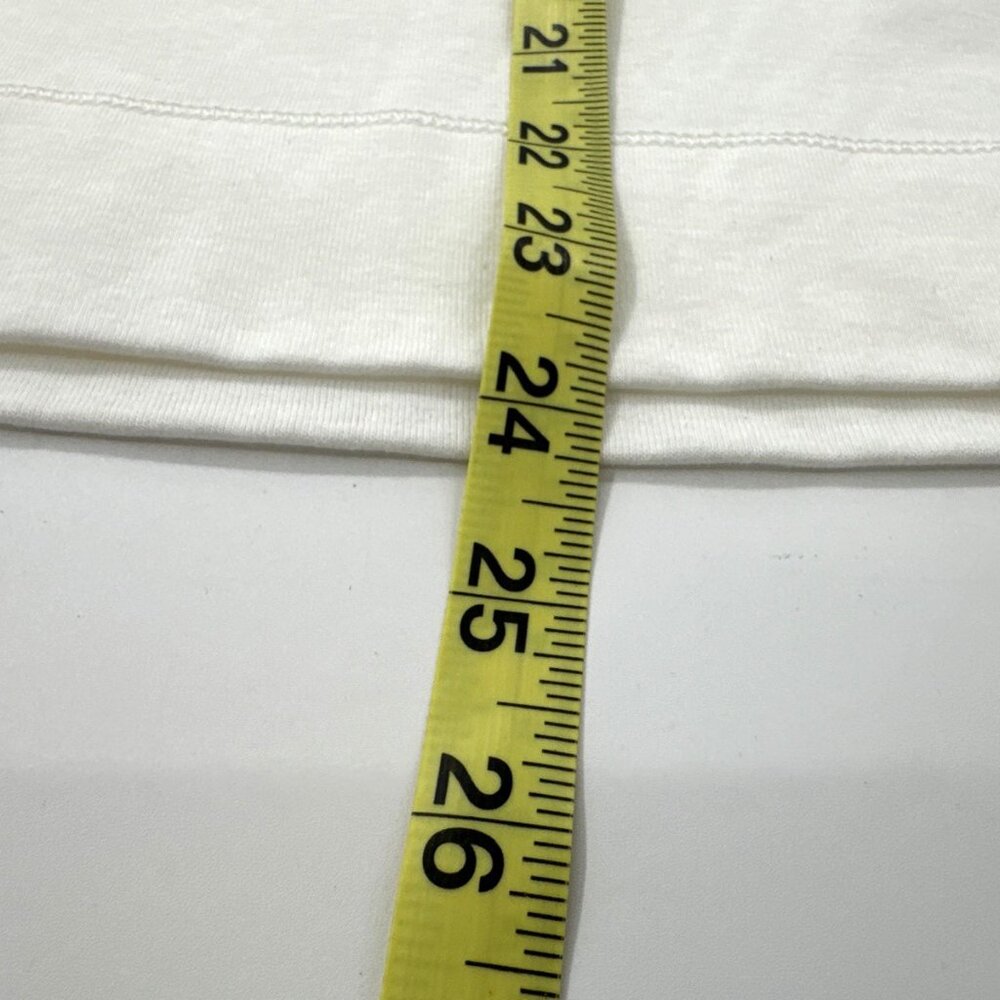 Lauren Ralph Lauren Shirt Small Trim Zip Neck Short Sleeve White Preppy NEW read - Picture 10 of 10